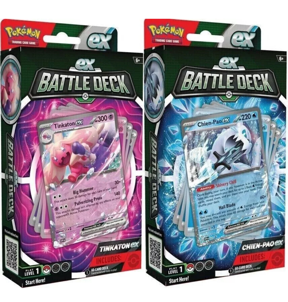 Pokemon TCG - Tinkaton & Chien-Pao EX Battle Deck Set - Sealed