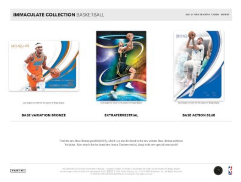 2023/24 Panini Immaculate Basketball Sealed Hobby Case