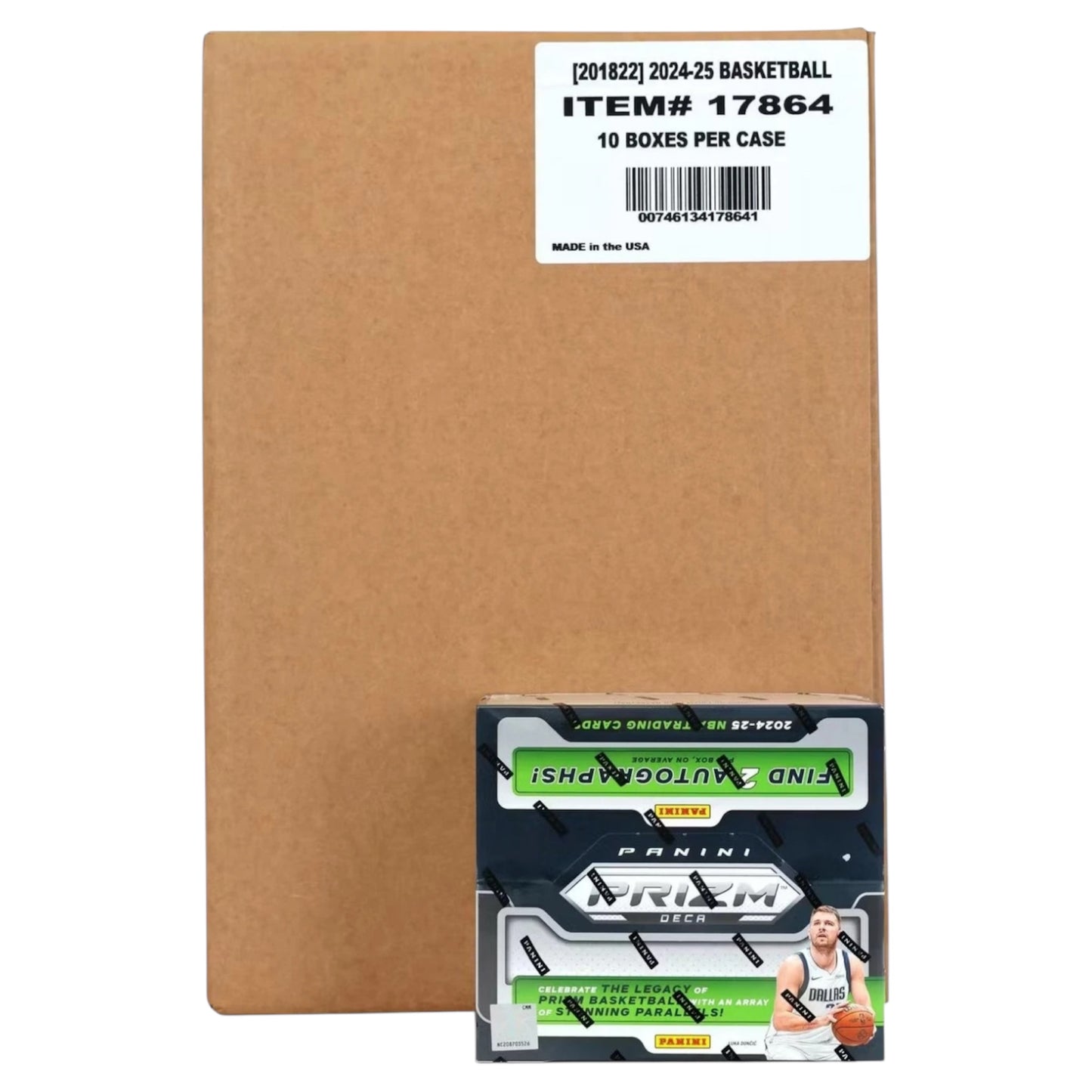 2024/25 Panini Prizm Deca Basketball Case (10 Hobby Box)
