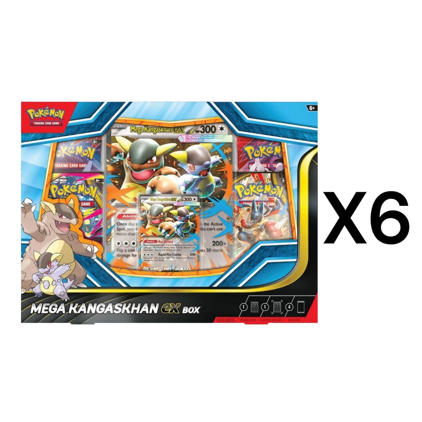 Mega Kangaskhan ex Box Case (6 Collection Box)