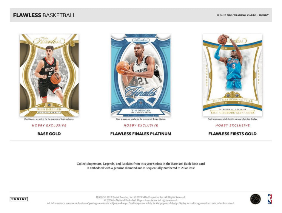 2024/25 Panini Flawless Basketball Hobby Case (2 Briefcase)