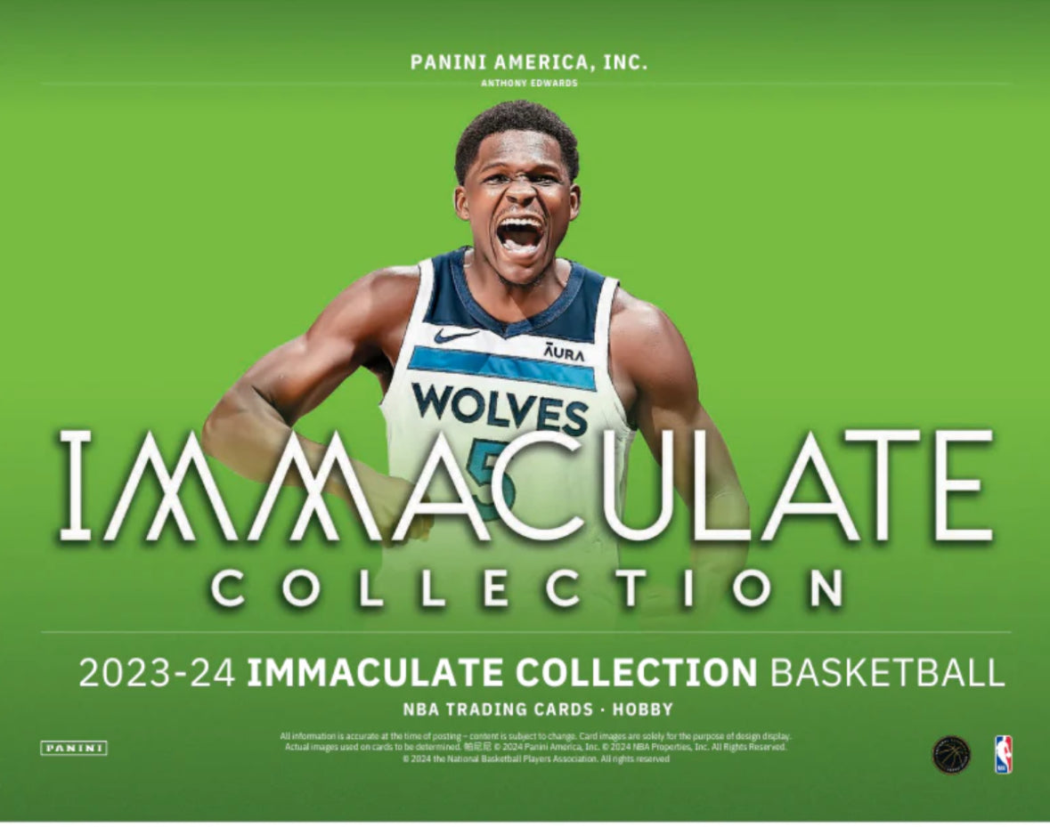 2023/24 Panini Immaculate Basketball Sealed Hobby Case