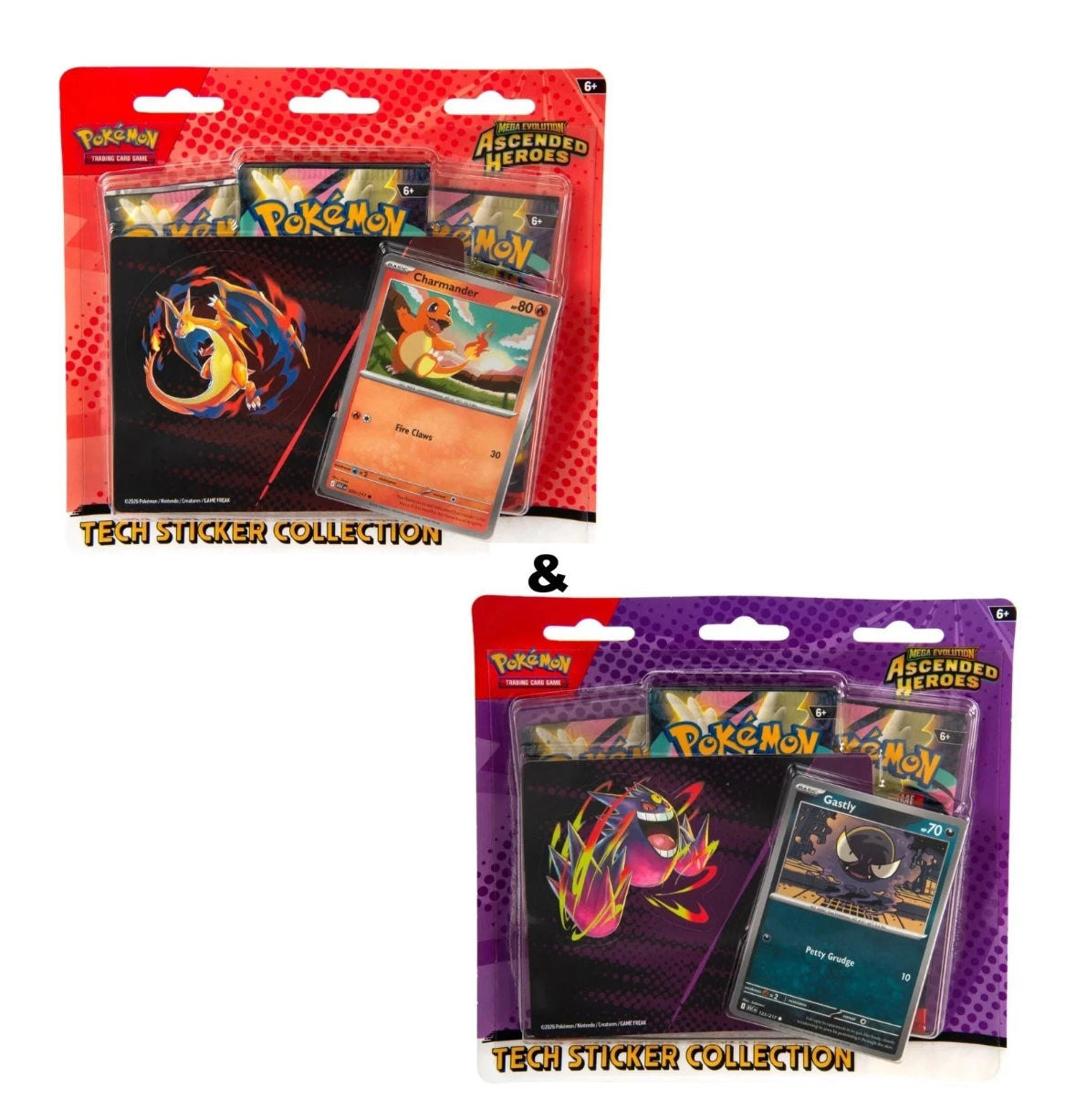 Mega Evolution: Ascended Heroes Tech Sticker Collection Case (12 Blisters)