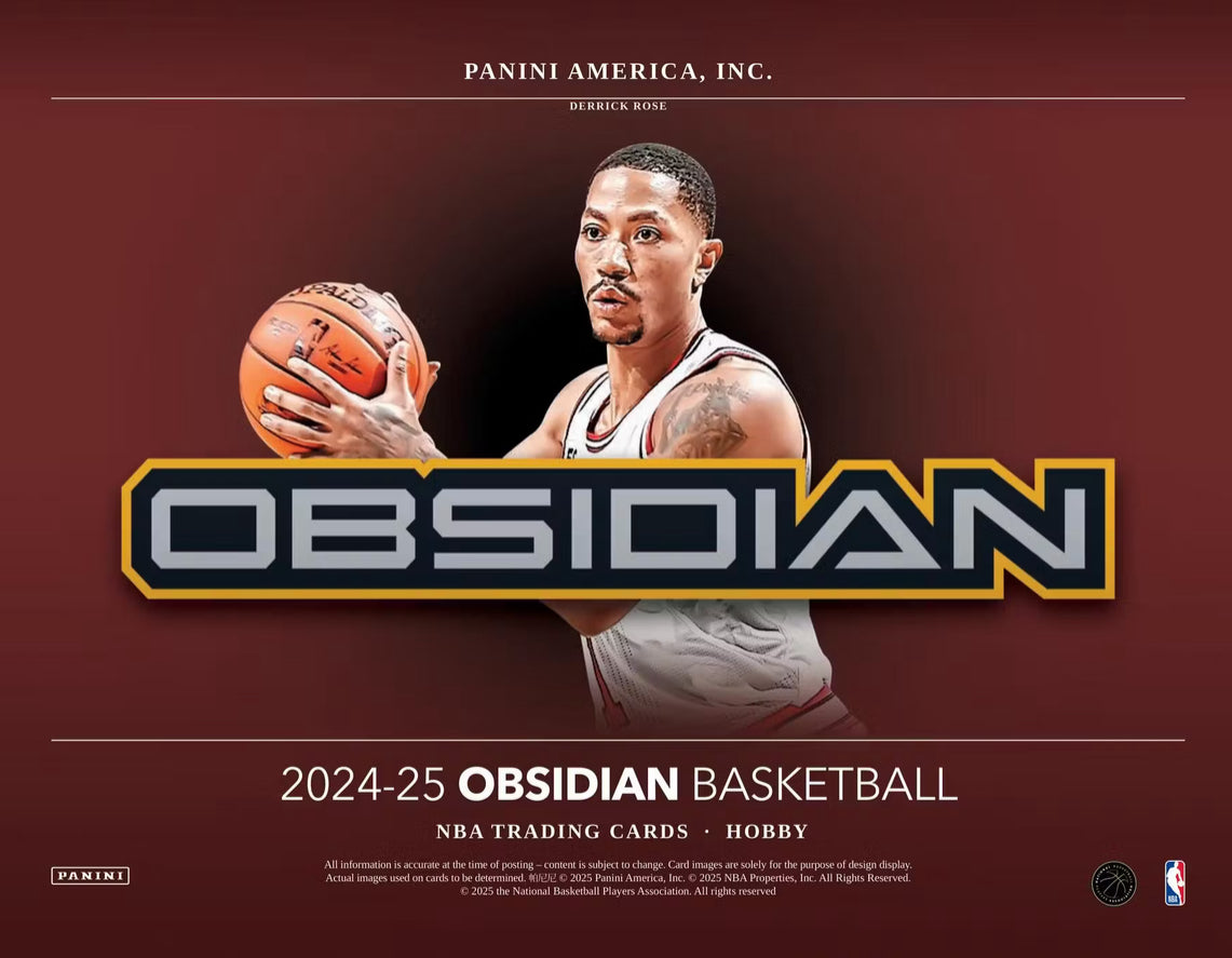 2024/25 Panini Obsidian Basketball Case (12 Hobby Box)