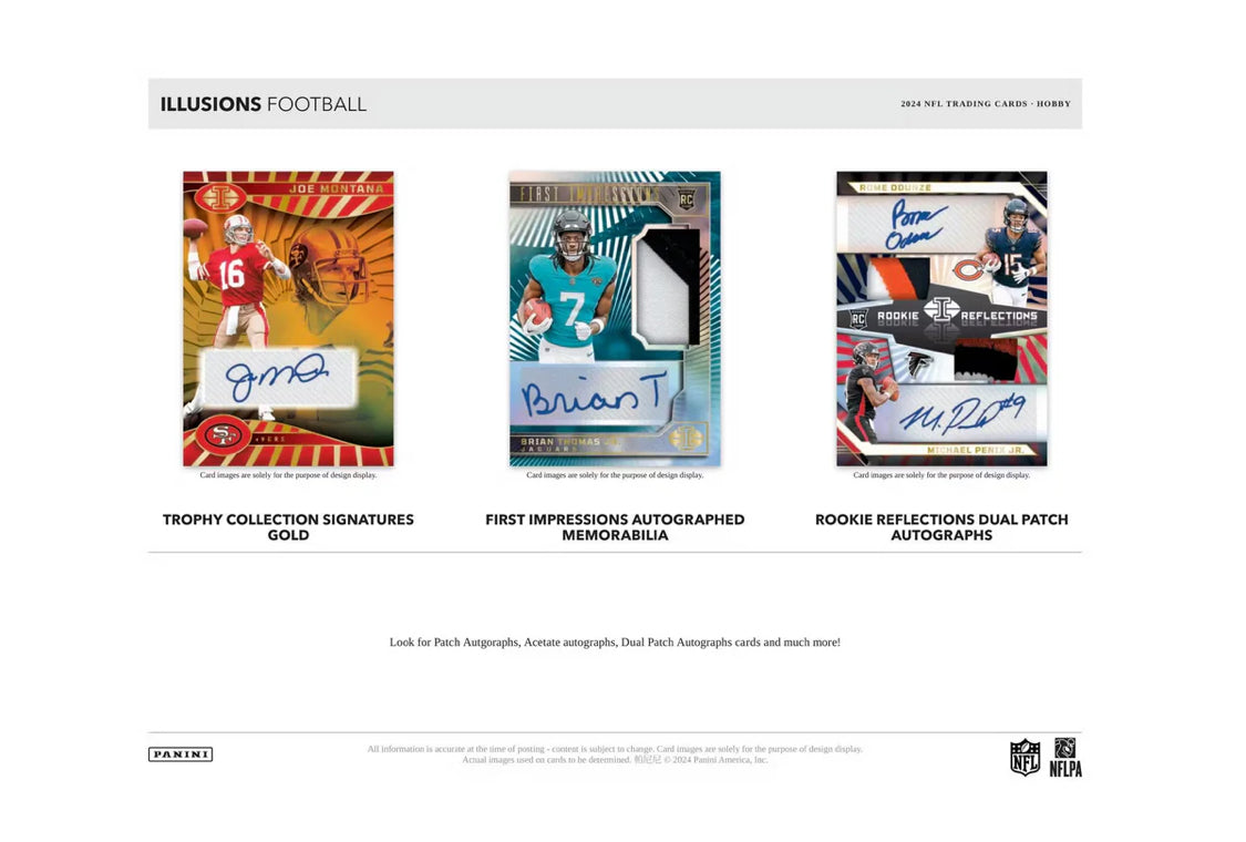 2024 Illusions Football Hobby Box