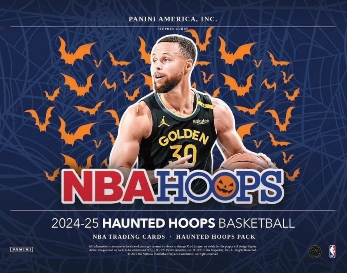 2024-25 Panini NBA Haunted Hoops Halloween Basketball Factory Sealed Bundle Box