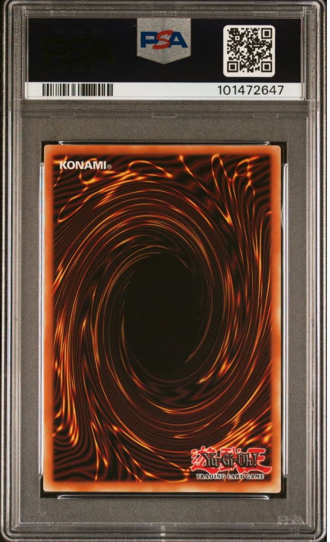 2023 YU-GI-OH! TN23-25TH ANNIVERSARY TIN: DUELING HEROES EN001 DARK MAGICIAN PSA 8