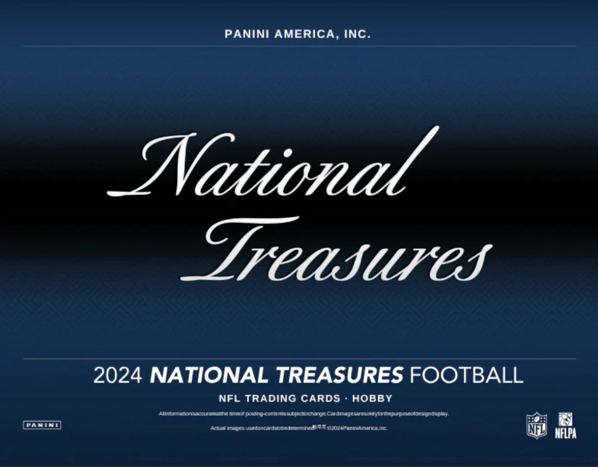 2024 Panini National Treasures Football Case (4 Hobby Box)
