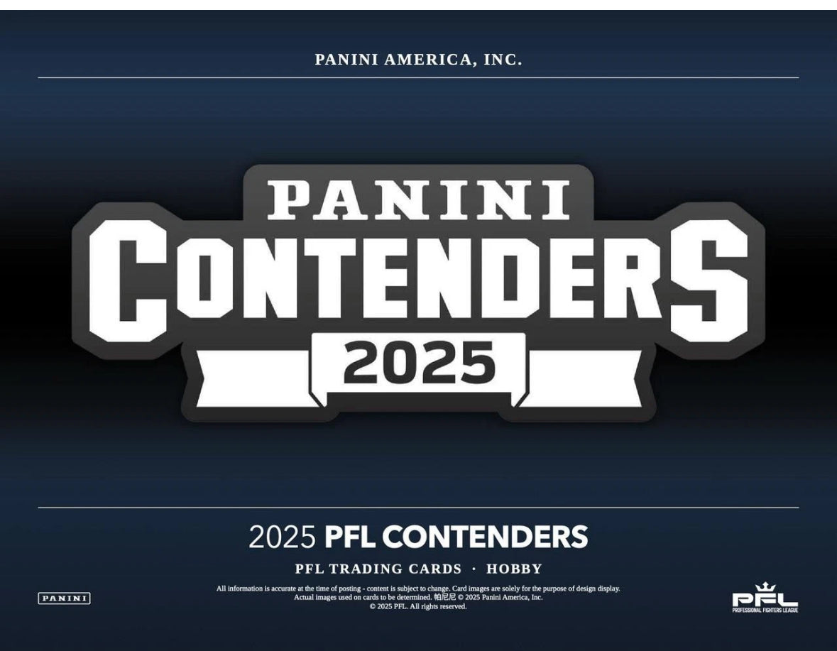 2025 Panini Professional Fighting League Contenders Hobby Box