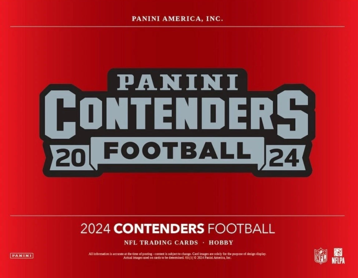 2024 Panini Contenders Football Hobby Box Sealed Case (12 Hobby Box)