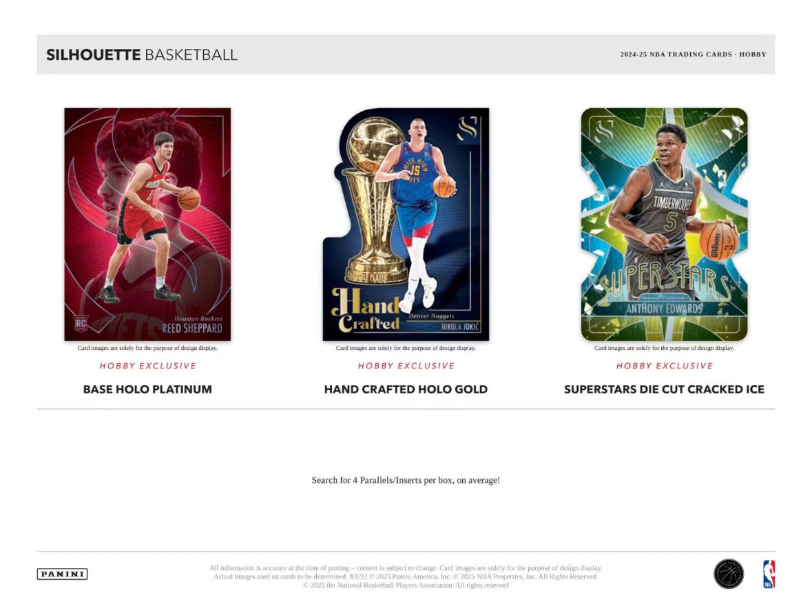 2024/25 Panini Silhouette Basketball Hobby Box
