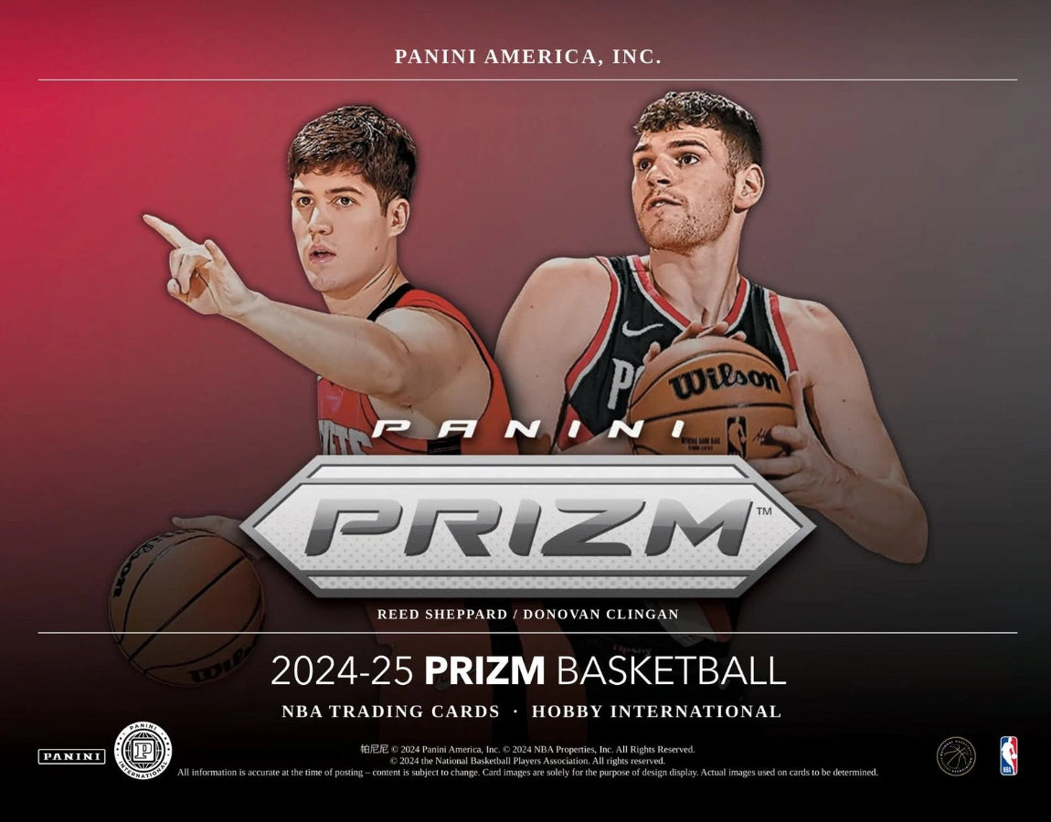 2024/25 PANINI PRIZM BASKETBALL INTERNATIONAL HOBBY 12-BOX CASE