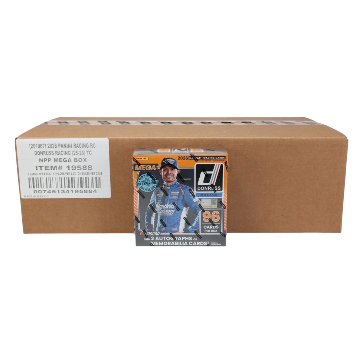 2026 Panini Donruss Racing Mega 20-Box Case