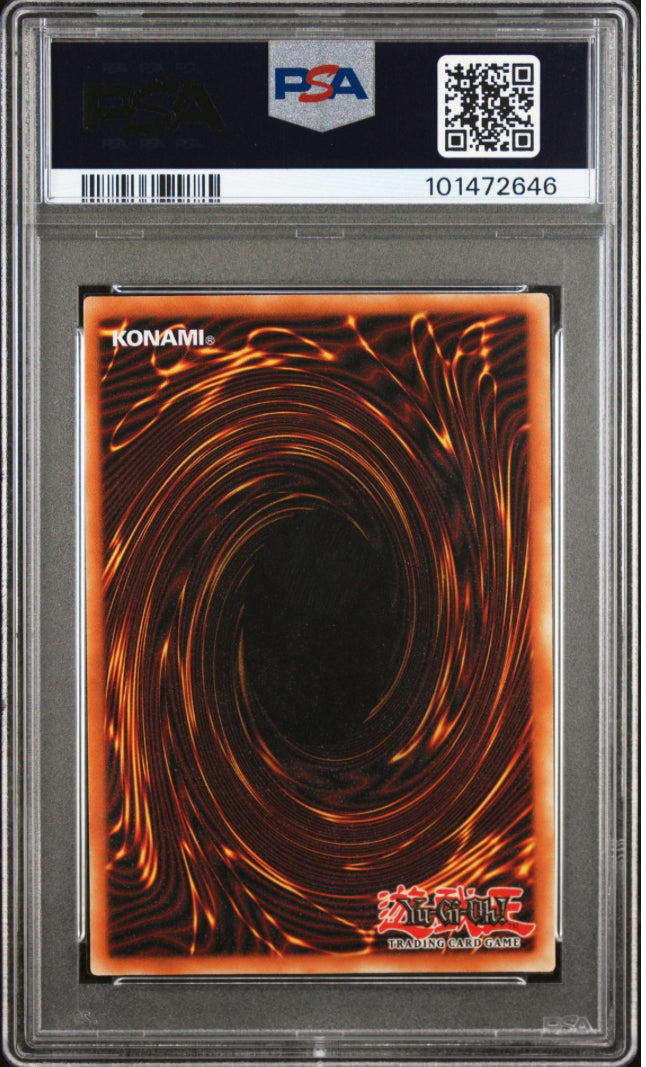 2023 YU-GI-OH! TN23-25TH ANNIVERSARY TIN: DUELING HEROES EN001 DARK MAGICIAN PSA 9