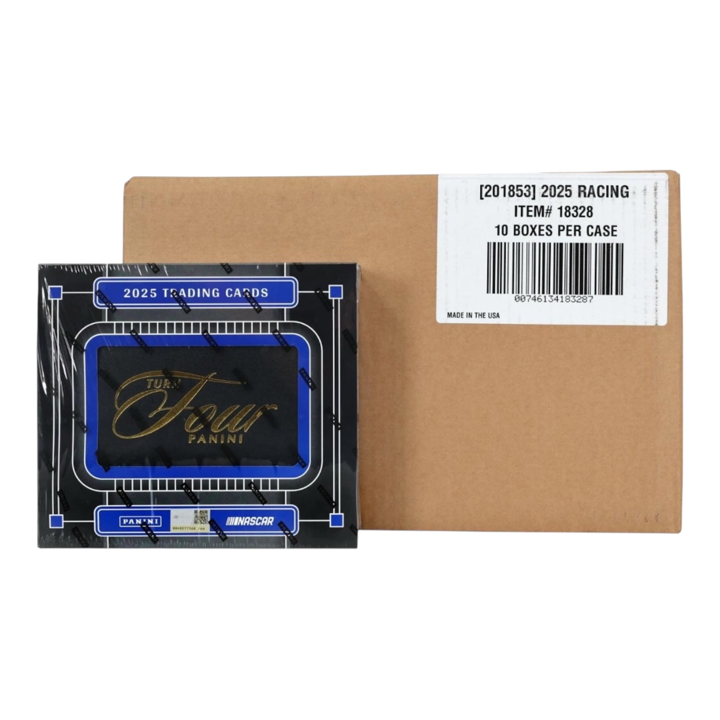2025 Panini Turn Four Racing Case (10 Hobby Box)