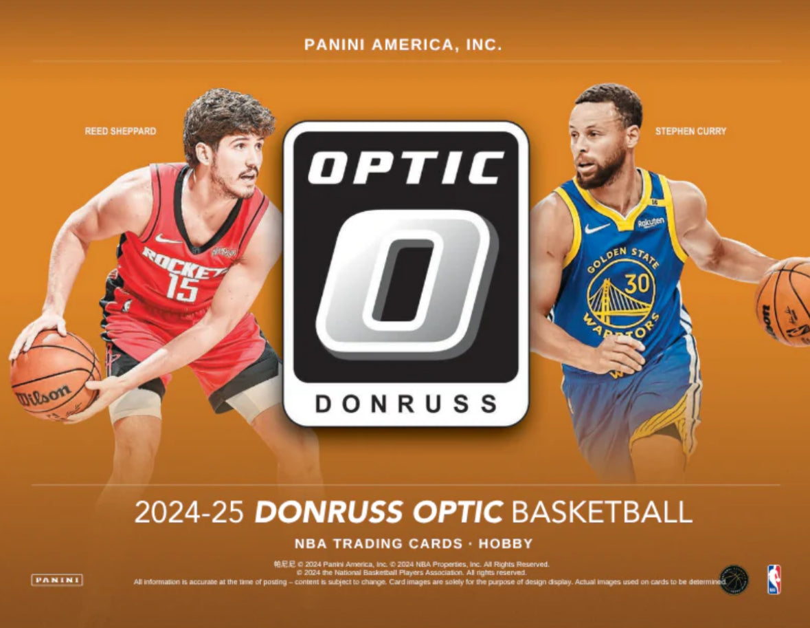 2024/25 Panini Donruss Optic Basketball Case (12 Hobby Box)