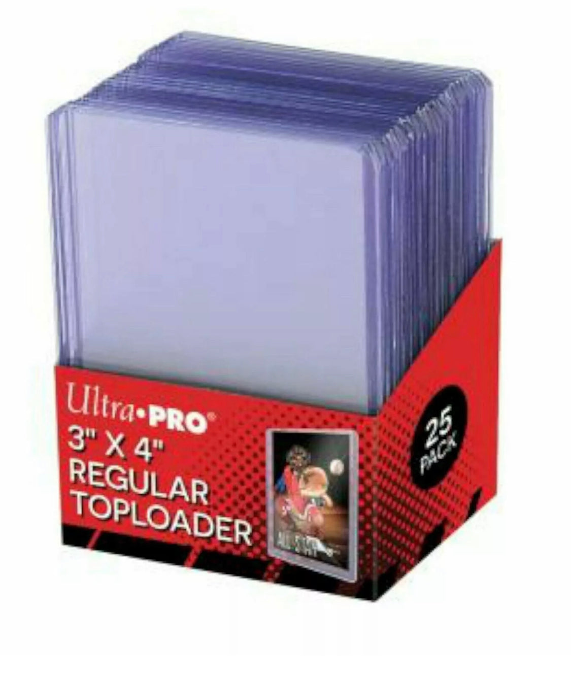 1000 Ultra Pro Regular 3x4 Toploaders sealed case Brand New top loaders