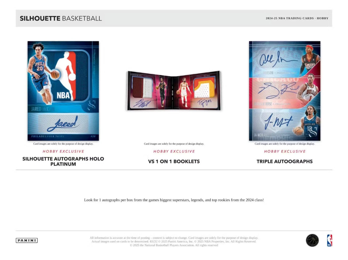 2024/25 Panini Silhouette Basketball Hobby Box
