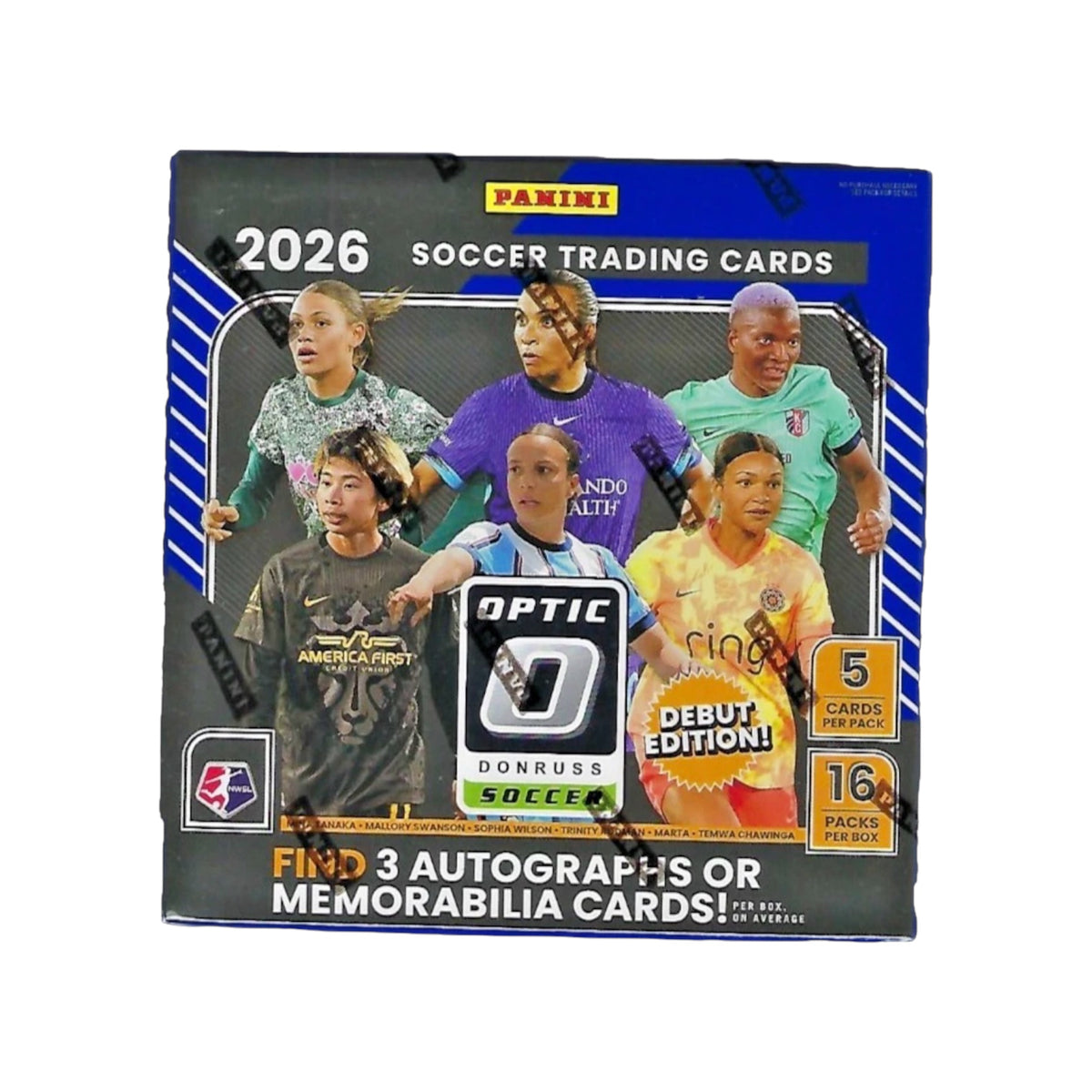 2026 Panini Donruss Optic NWSL Soccer Hobby Box