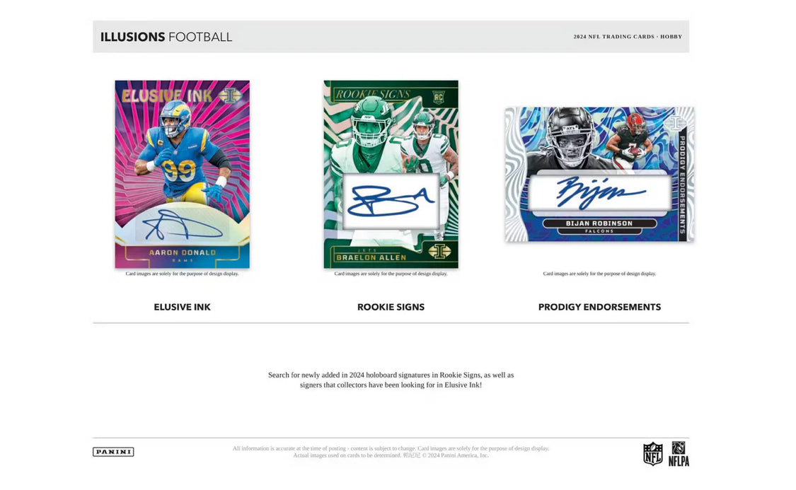 2024 Illusions Football Hobby Box