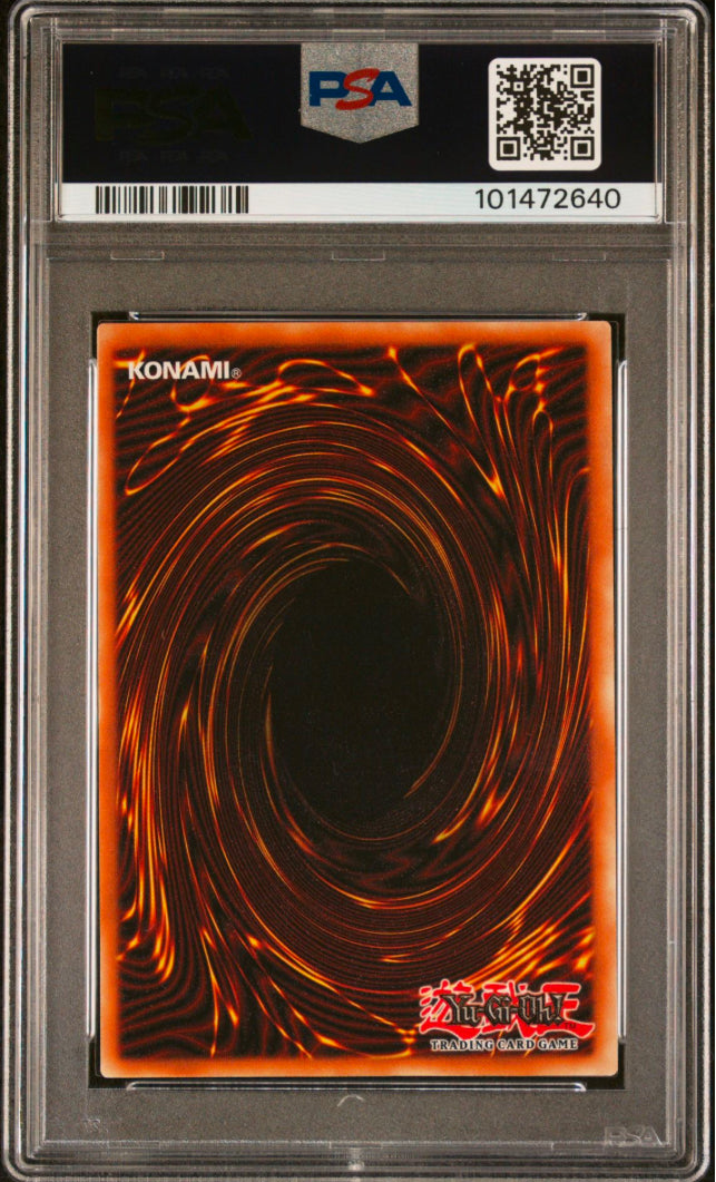 2023 YU-GI-OH! TN23-25TH ANNIVERSARY TIN: DUELING HEROES EN003 RED-EYES BLACK DRAGON PSA 9