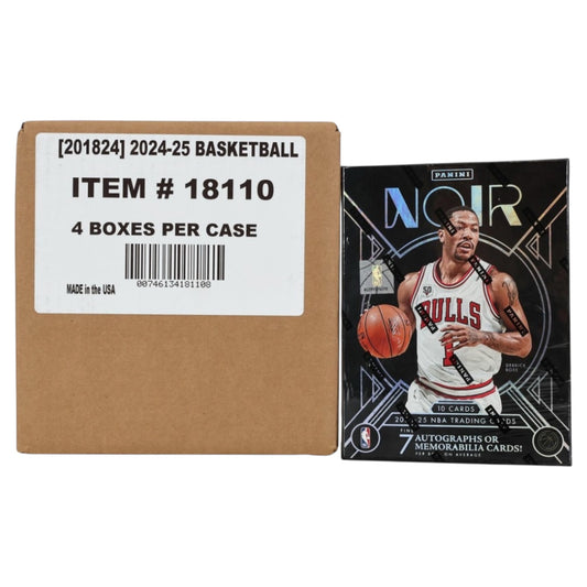 2024/25 Panini Noir Basketball Case (4 Hobby Box)