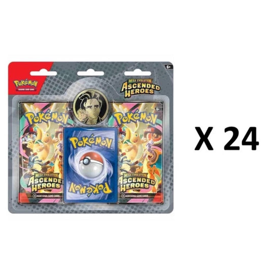 Sealed Ascended Heroes 2 Pack Blister Pack Case
