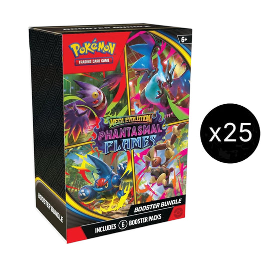 Phantasmal Flames Booster Bundle Case (25 Booster Bundles) - ME02 Presale 11/14/25