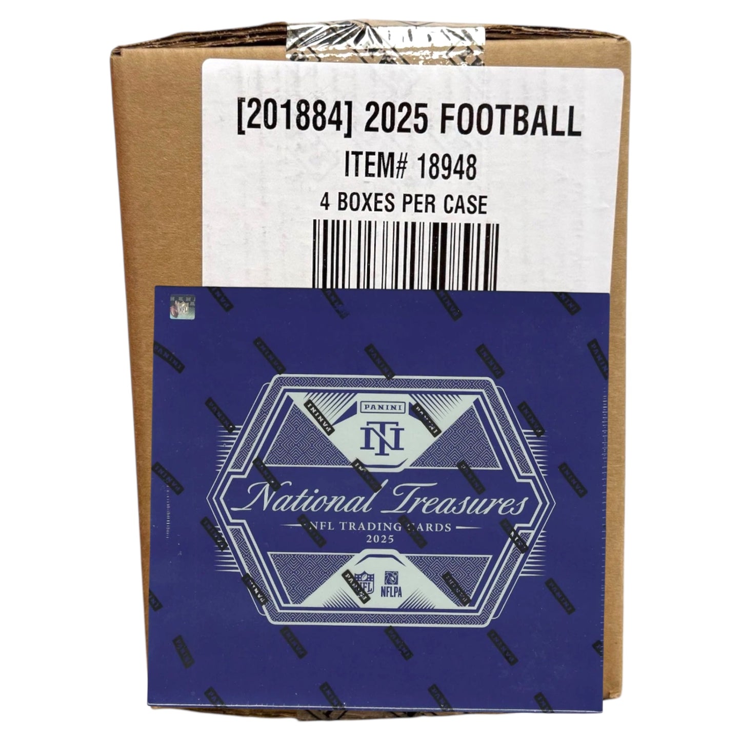 2025 Panini National Treasures Football Case (4 Hobby Box)