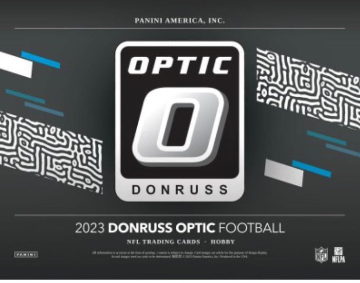 2023 Panini Donruss Optic Football Hobby Box Case (12 Hobby Boxes)