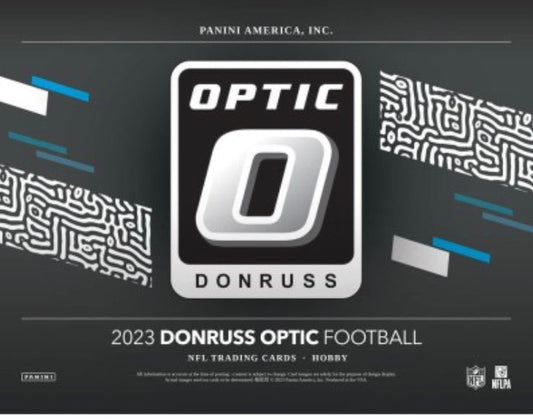 2023 Panini Donruss Optic Football Hobby Box Case (12 Hobby Boxes)