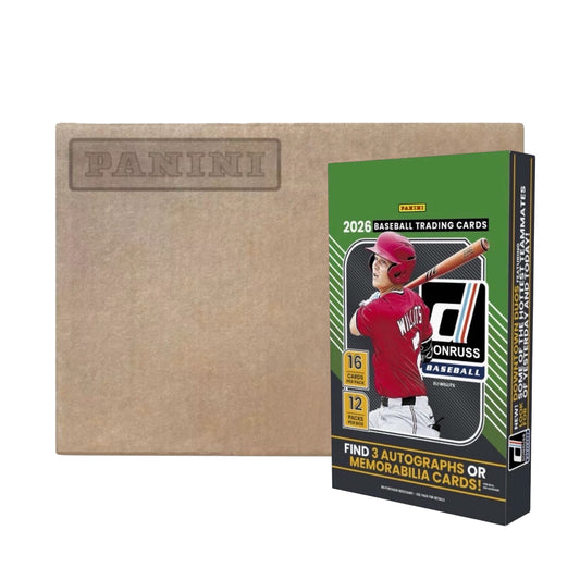 2026 Panini Donruss Baseball Case (12 Hobby Box)