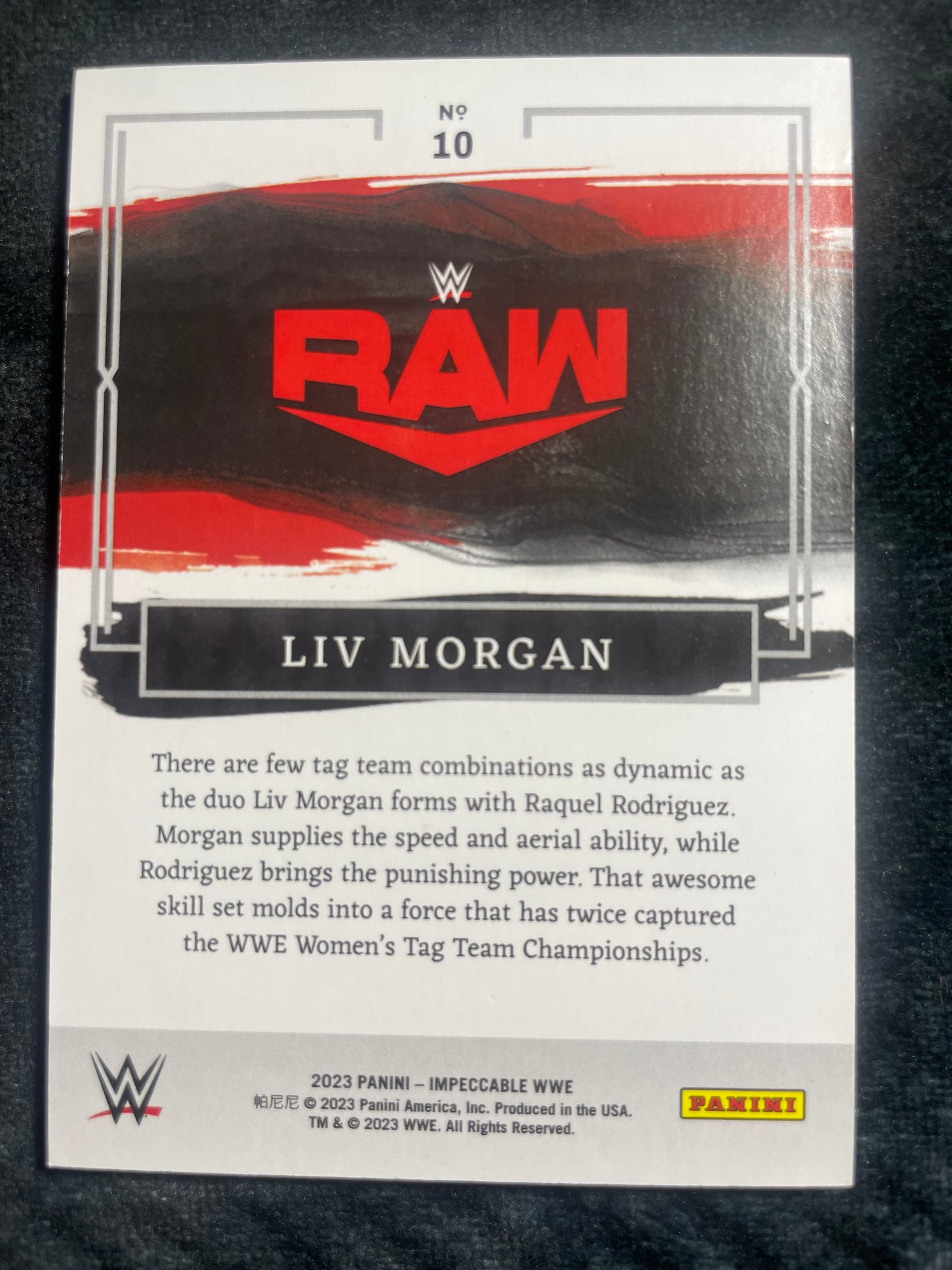 LIV MORGAN 2023 IMPECCABLE SP 23/99