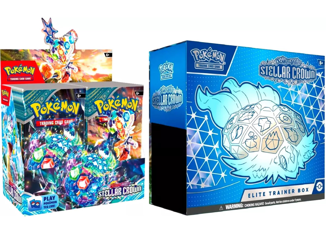 Stellar Crown Booster Box & Elite Trainer Box - SV07