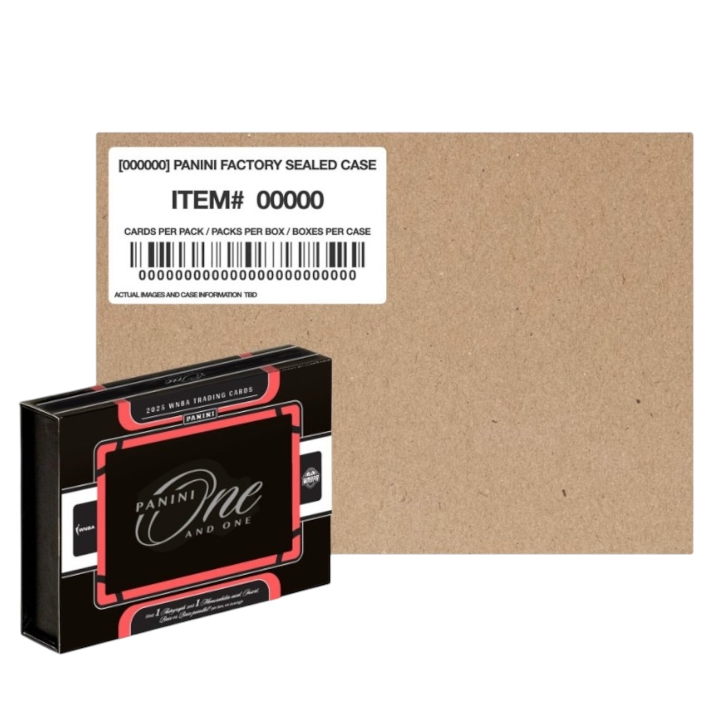 2025 Panini WNBA One & One Basketball Hobby Case (10 Hobby Box)