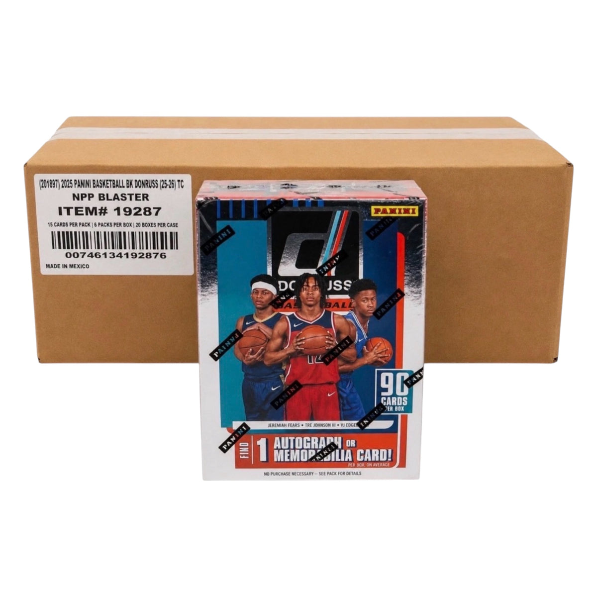 2025-26 Panini Donruss Basketball Blaster Box Factory Sealed Case (20) Boxes
