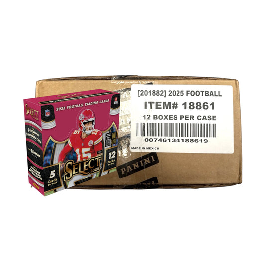 2025 Panini Select Football Hobby Case