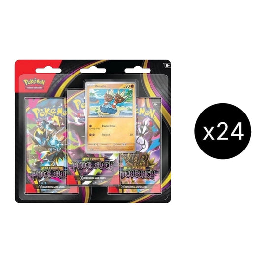 Pitch Black 3-Pack Blister [Binacle] Case - ME05 PRESALE 7/17/26