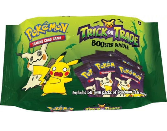 Pokemon TCG 2023 Trick or Trade Booster Bundle - 50 Packs NEW and SEALED