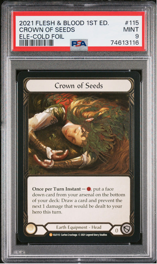 Crown of Seeds Tales 1st ed Cold Foil PSA 9