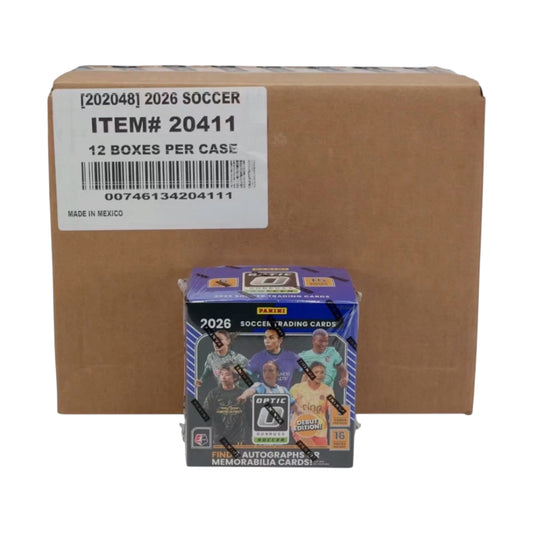 2026 Panini Donruss Optic NWSL Soccer Hobby - 12 Box Case