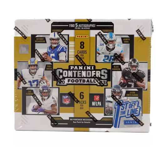 2023 Contenders Football FOTL HOBBY BOX SEALED