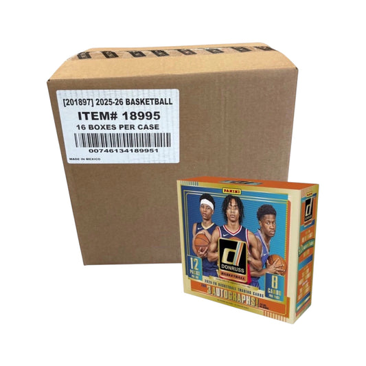 2025/26 Panini Donruss Basketball Case (16 Hobby Box)