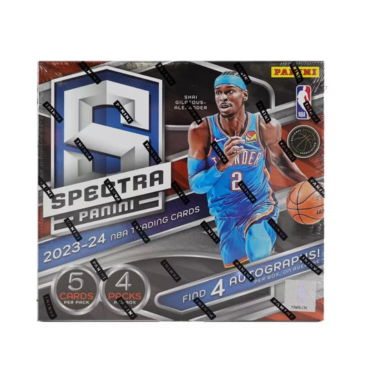 2023/24 PANINI SPECTRA BASKETBALL HOBBY BOX