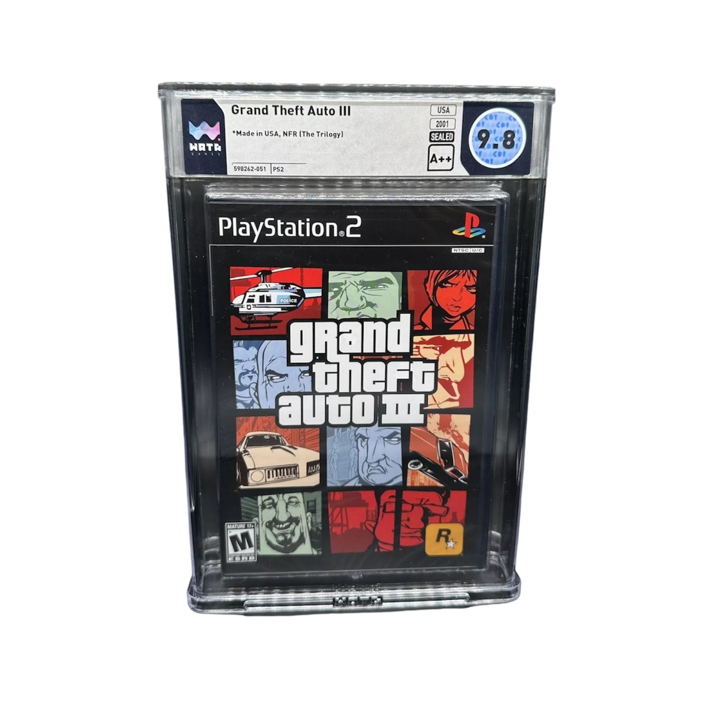 Grand Theft Auto GTA Trilogy Complete Set! PS2 Playstation 2 WATA Graded 9.8/A++