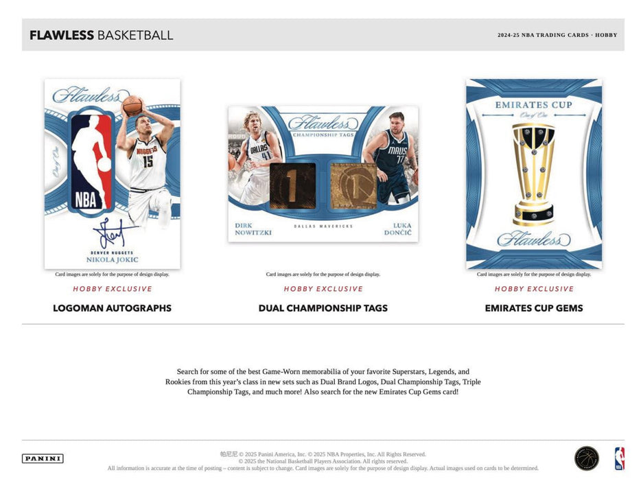 2024/25 Panini Flawless Basketball Hobby Case (2 Briefcase)