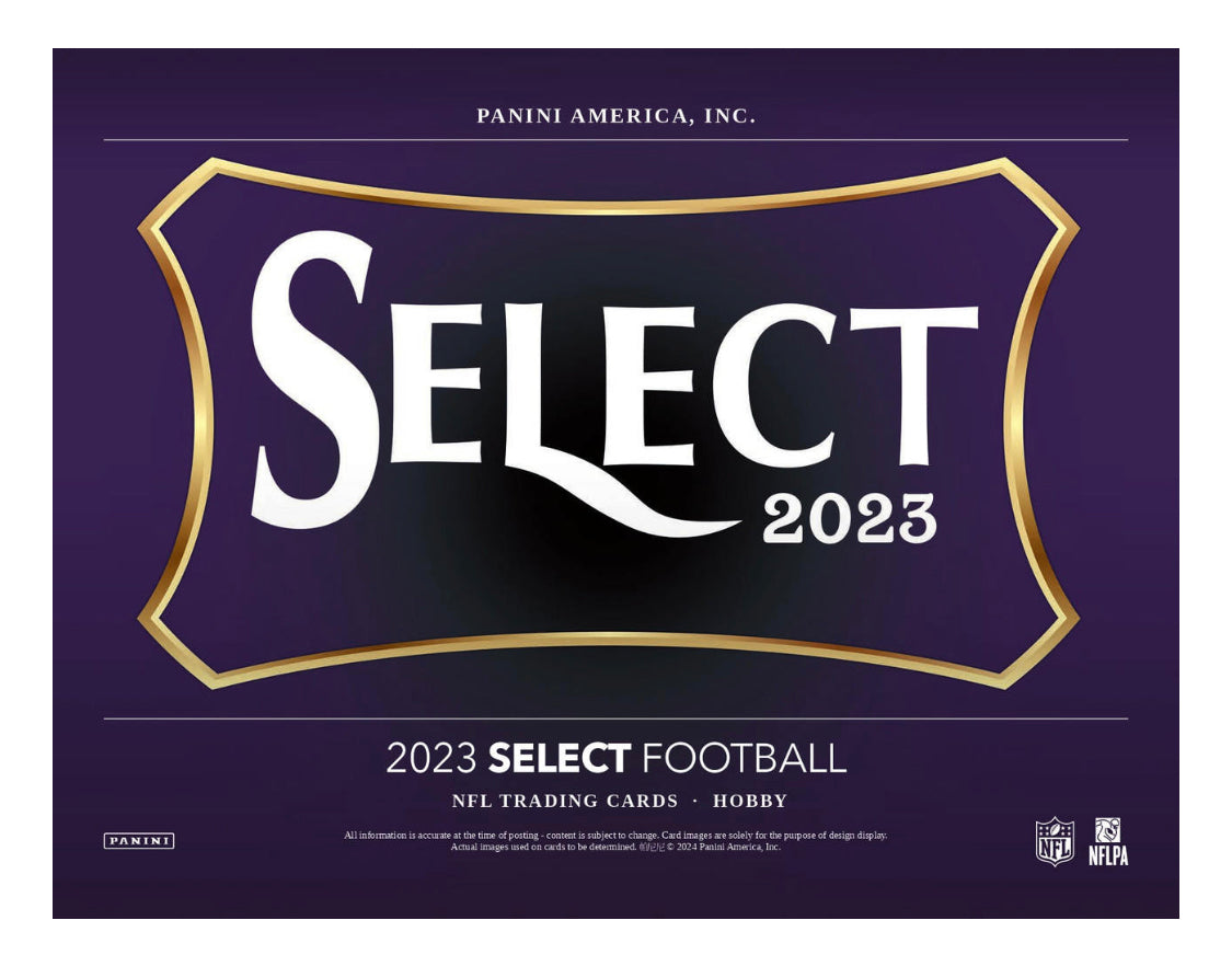 2023 PANINI SELECT FOOTBALL HOBBY BOX