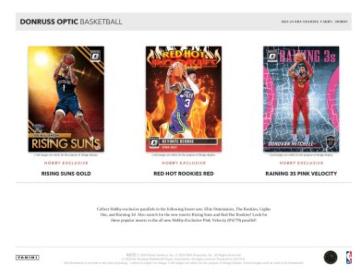 2023-24 Panini Donruss Optic Basketball Hobby Box