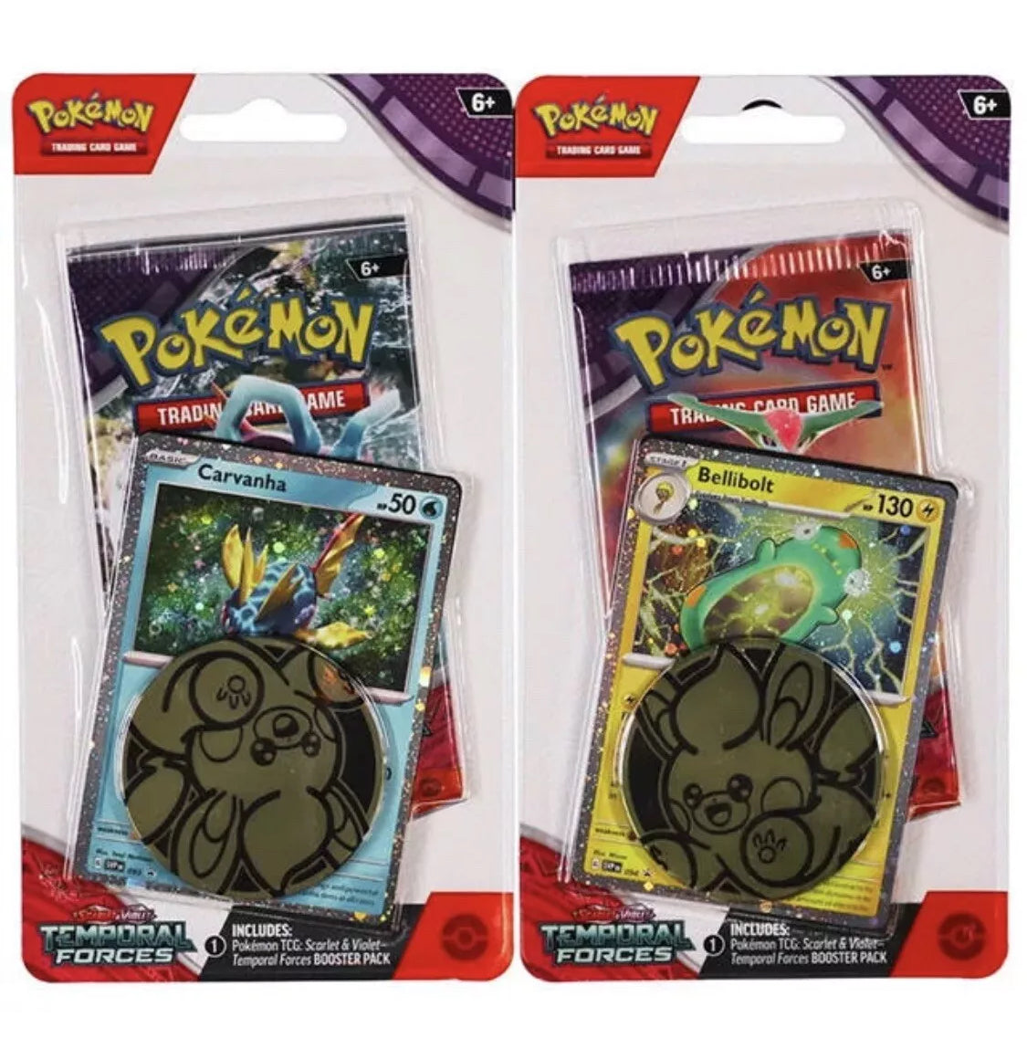 Temporal Forces 1 Pack Blister Set of 2