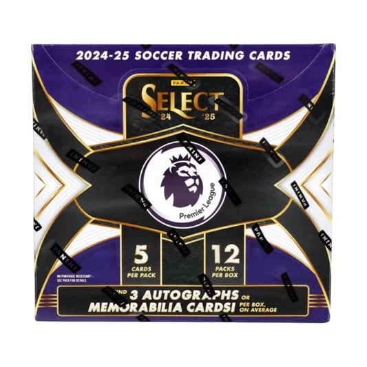 2024-25 PANINI SELECT ENGLISH PREMIER LEAGUE EPL SOCCER HOBBY BOX